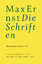 Gabriele Wix: Max Ernst: Die Schriften