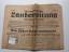 gebrauchtes Buch – Schleswig-Holsteinische Landeszeitung RARITÄT 1935 – Schleswig-Holsteinische Landeszeitung/Rendsburger Tageblatt 7.11.1935: "Dem Führer sind wir verschworen"   (RENDSBURG) – Bild 1