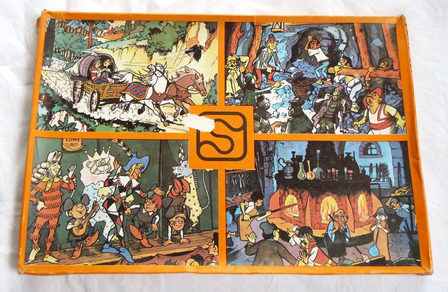 DDR Mosaik Comic Puzzle - 4 Puzzle im Set - Abrafaxe Nr.“ – Spiel