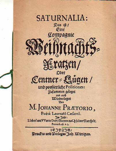 Johann Praetorius Bucher Gebraucht Antiquarisch Neu Kaufen