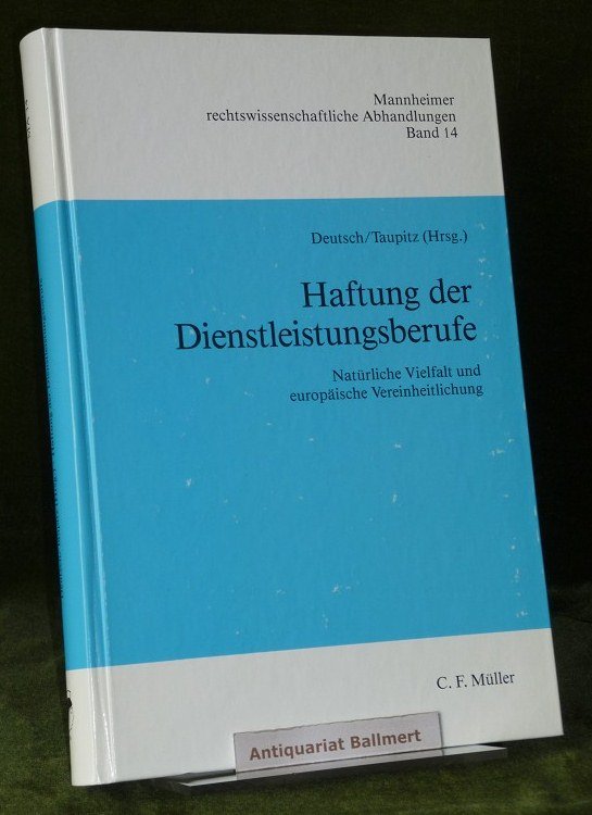 ISBN 3811411934 "Haftung Der Dienstleistungsberufe - Natürliche ...