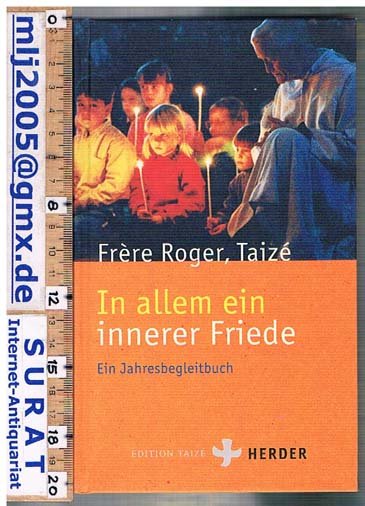 Frère Roger In Allem Ein Innerer Friede Ein - 