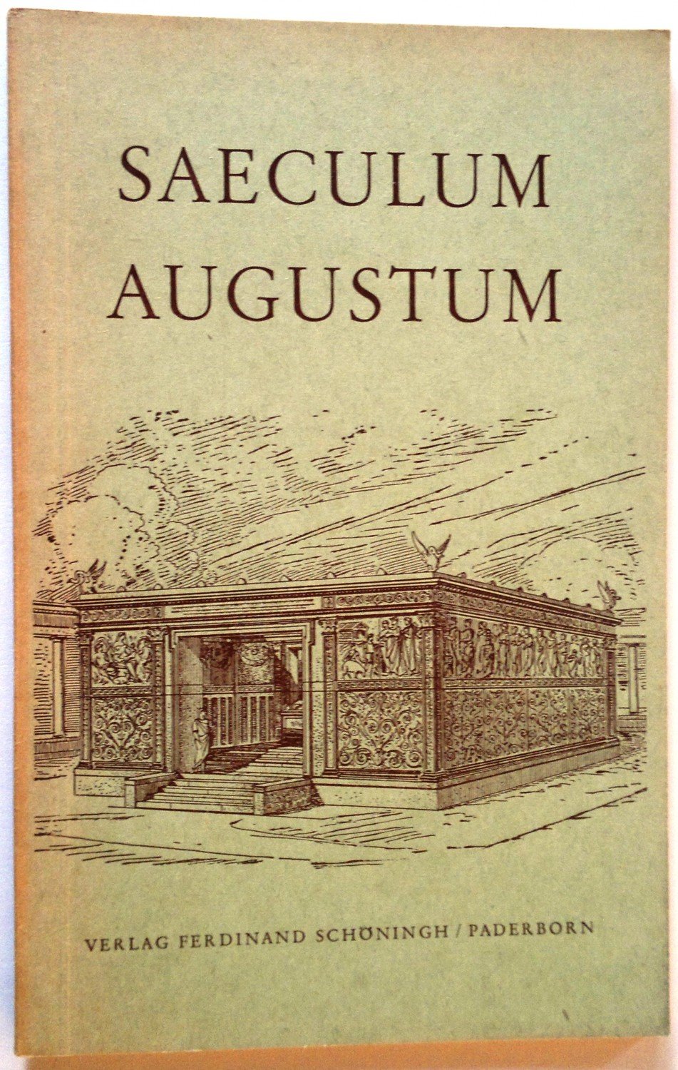 Saeculum Augustum Text Dr Max Carstenn Buch Antiquarisch Kaufen A01ixjjk01zz7