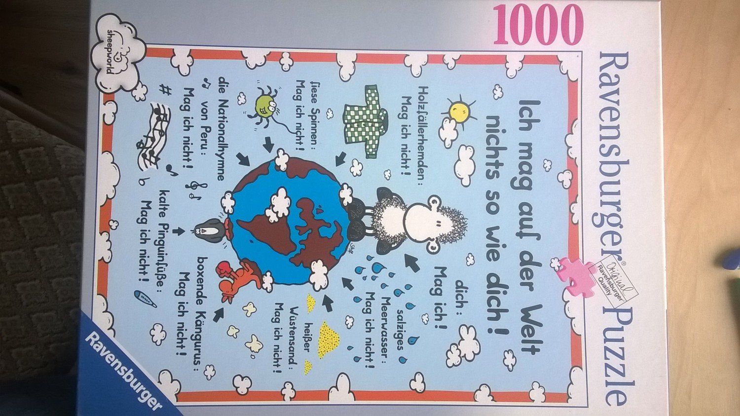 Sheepworld Puzzle  1000 Teile 