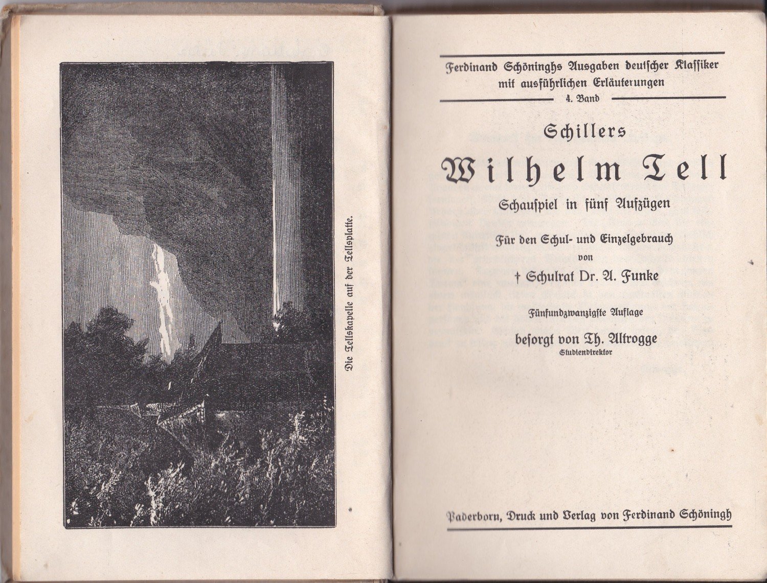 ... Schillers Wilhelm gebrauchtes Buch – Funke, Dr. A. Hsgr. – Schillers Wilhelm ...