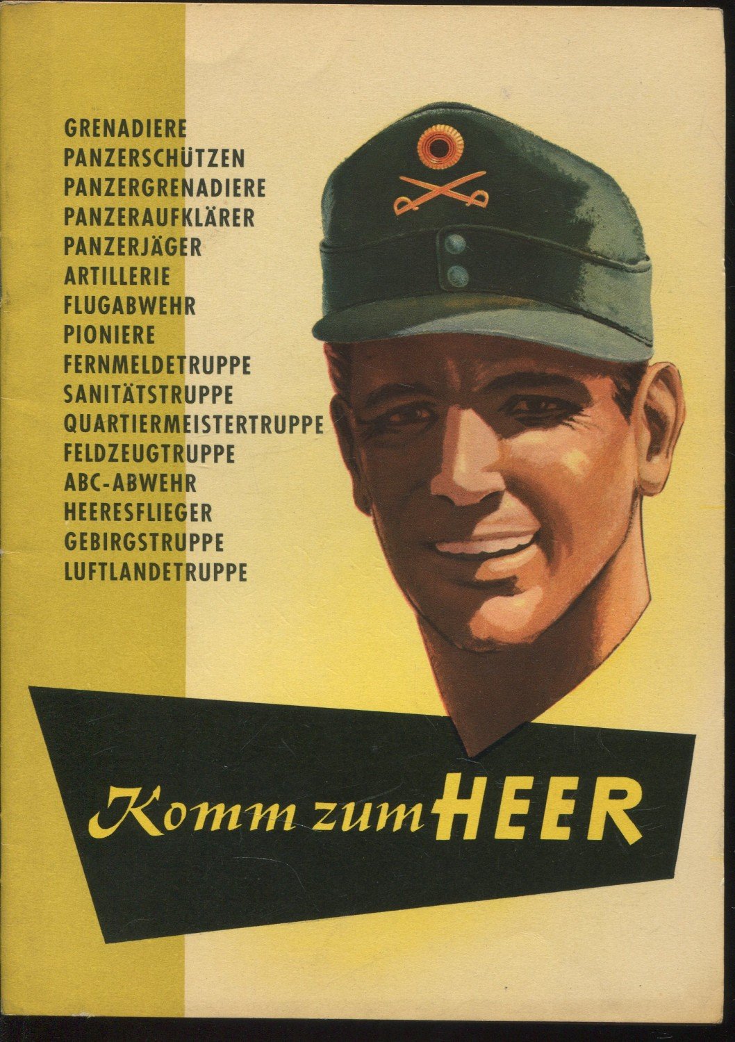 Komm Zum Heer Berufssoldat Und Soldat Auf Zeit In Der Bundeswehr Buch Antiquarisch Kaufen A02bxq2j01zz8