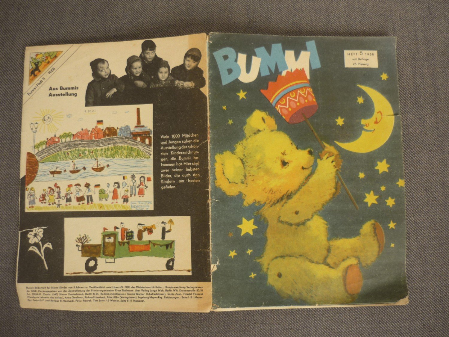 Jugendzeitschrift BUMMI Nr DDR Kinder- 4-24/1983 gebraucht Aussuchen 