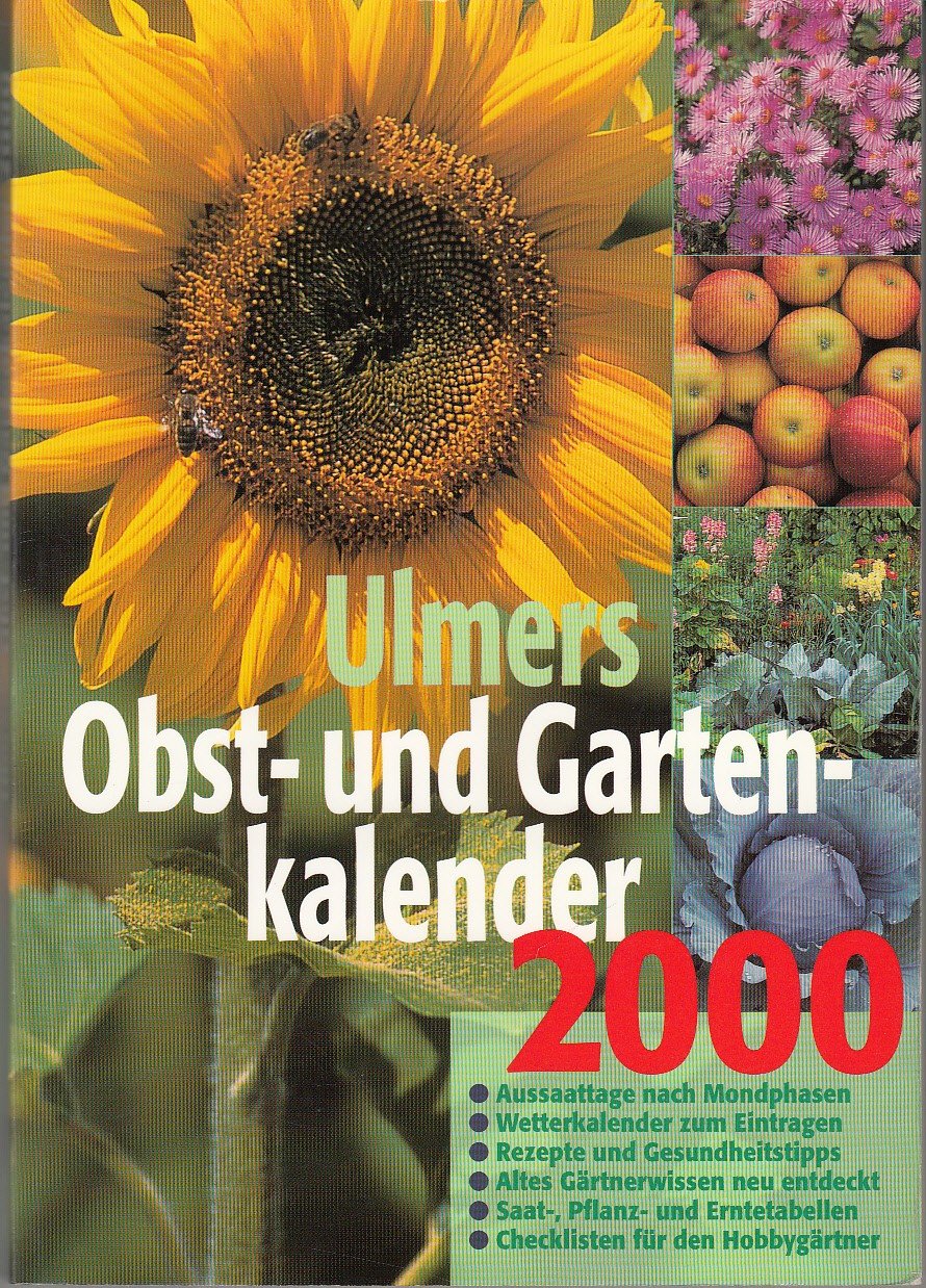 Isbn 3800166682 Ulmers Obst Und Gartenkalender 2000 Neu Gebraucht Kaufen