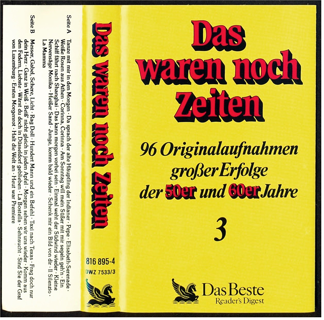 „Das waren noch Zeiten Originalaufnahmen großer Erfolge