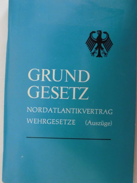 „Grundgesetz Für Die Bundesrepublik Deutschland - …“ – Buch Gebraucht ...