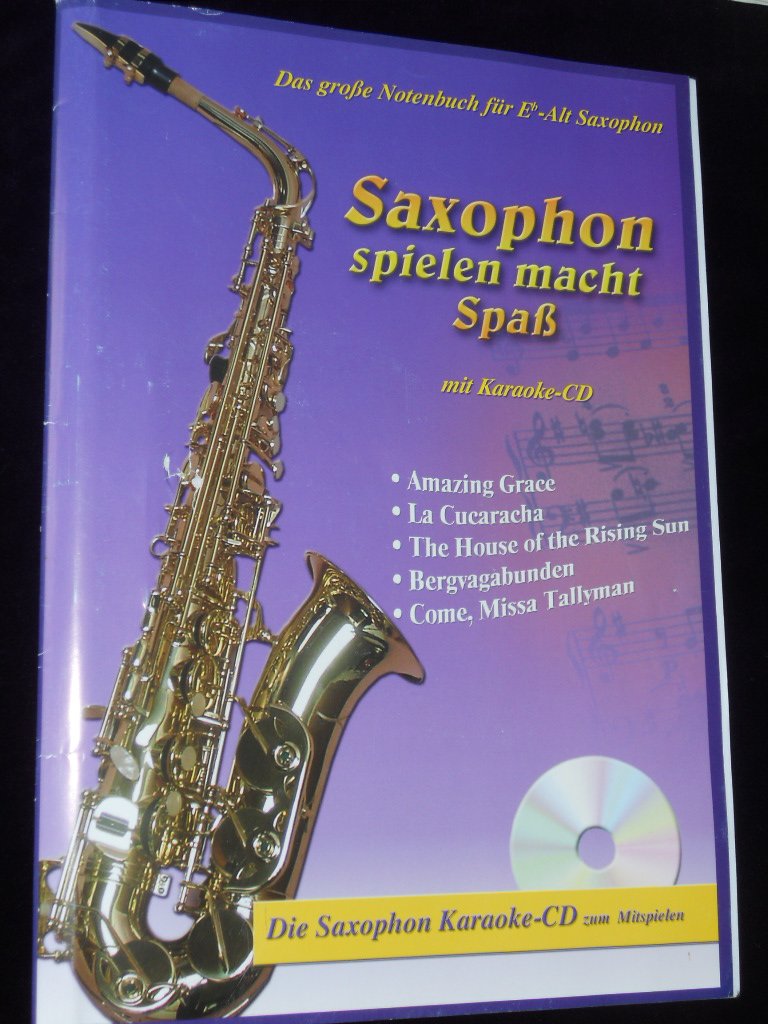 Saxophon Spielen Macht Spass Mit Karaoke Cd Das Grosse Notenbuch Ralf Heilmann Buch Gebraucht Kaufen A01xsmo901zzs