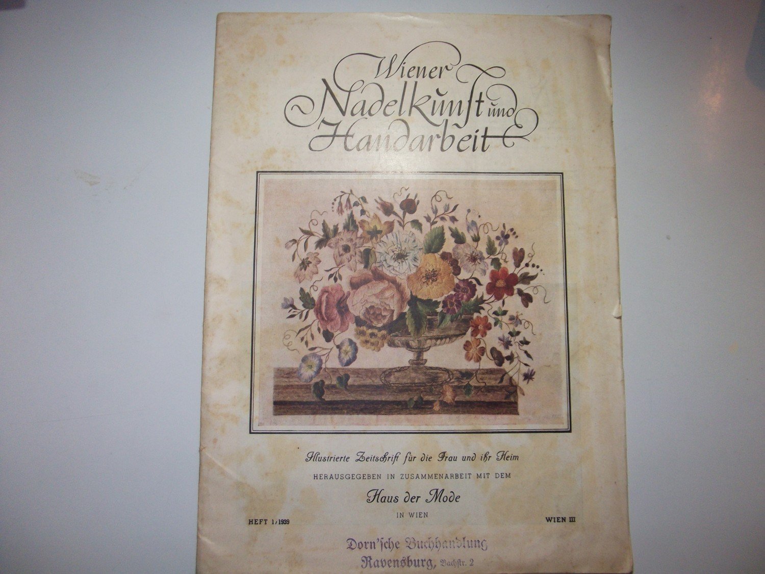 Haus Der Mode Hg Wiener Nadelkunst Und Handarbeit Illustrierte