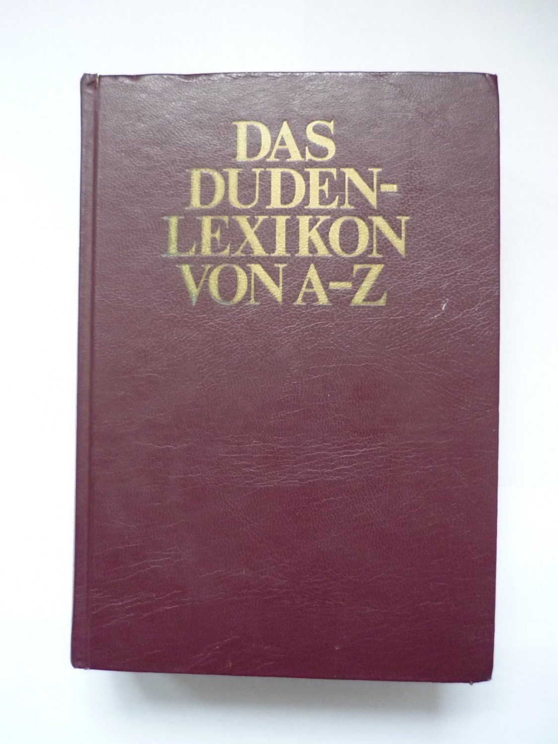 Das Duden Lexikon Von A Z Buch Gebraucht Kaufen A027as0401zzk