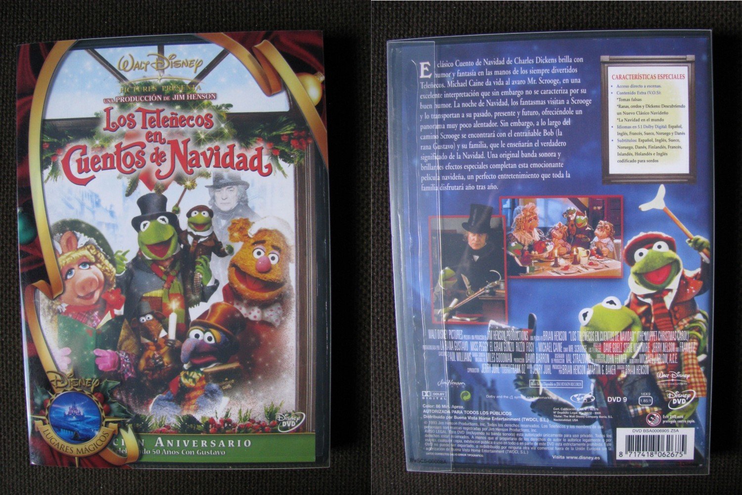 Los Telenecos En Cuentos De Navidad Muppets Michael Caine Walt Disney Pictures Film Gebraucht Kaufen A000igcq11zzm