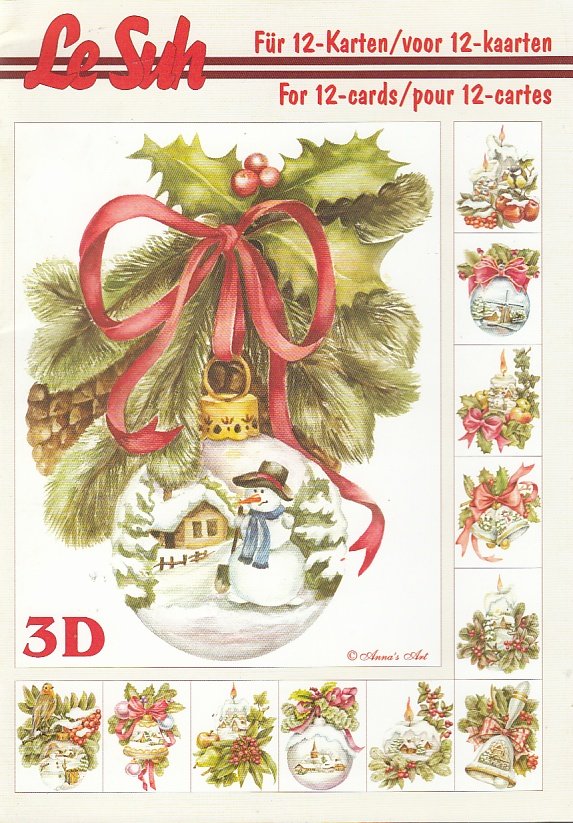 Le Suh 3d Karten Bucher Fur 12 Karten Weihnachten Buch Gebraucht Kaufen A026tlib01zzc