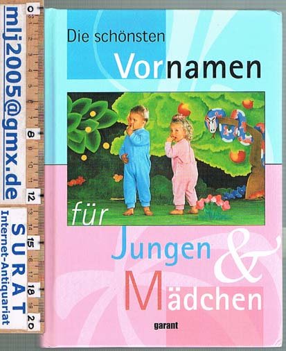 Die Schonsten Vornamen Fur Jungen Und Madchen Gabriele Jockel Hg Buch Gebraucht Kaufen A02bhioc01zzf