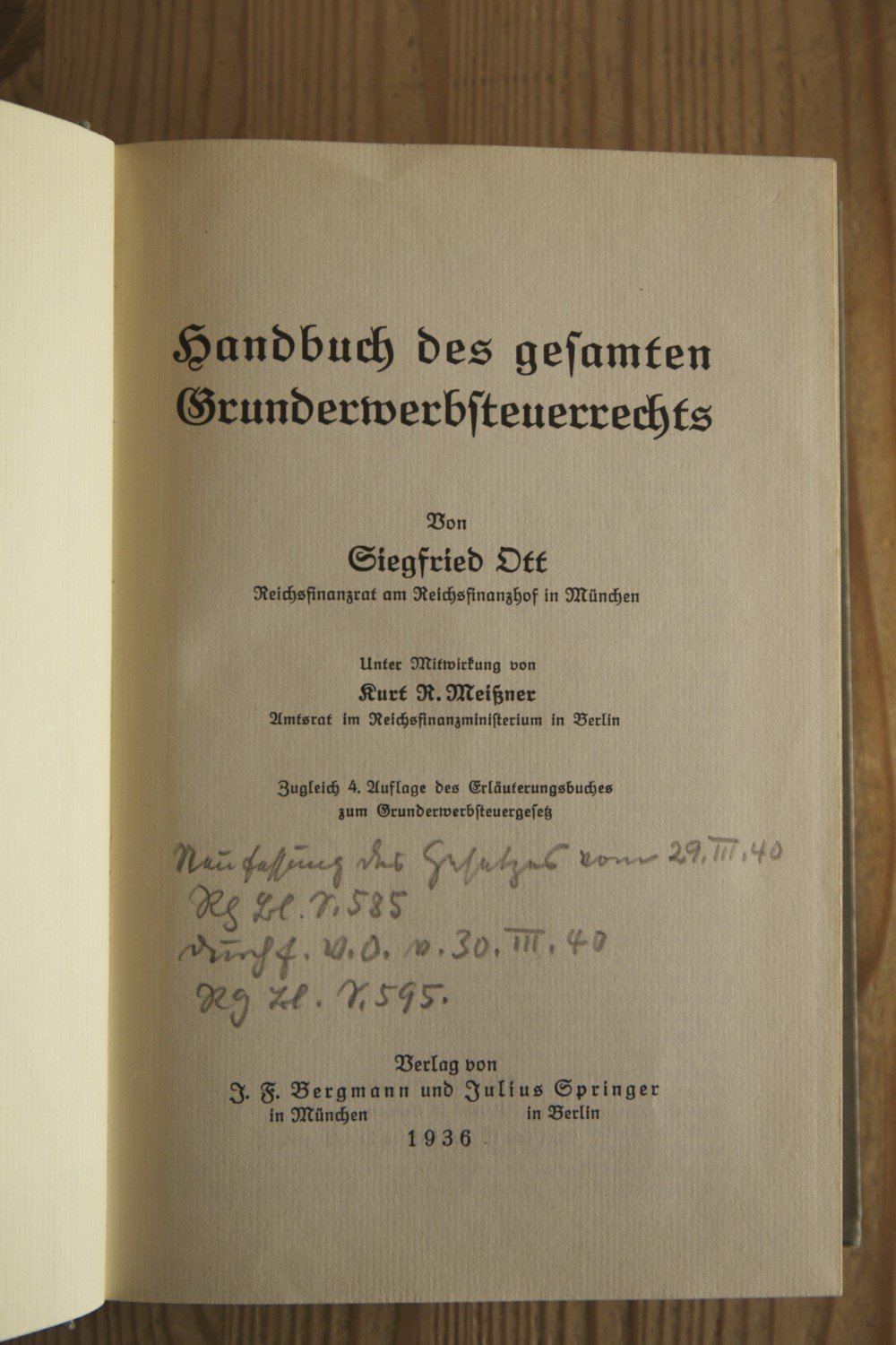 Handbuch Des Gesamten Grunderwerbsteuerrechts - 