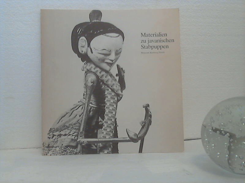 Materialien Zu Javanischen Stabpuppen Gamper Werner Und Armand