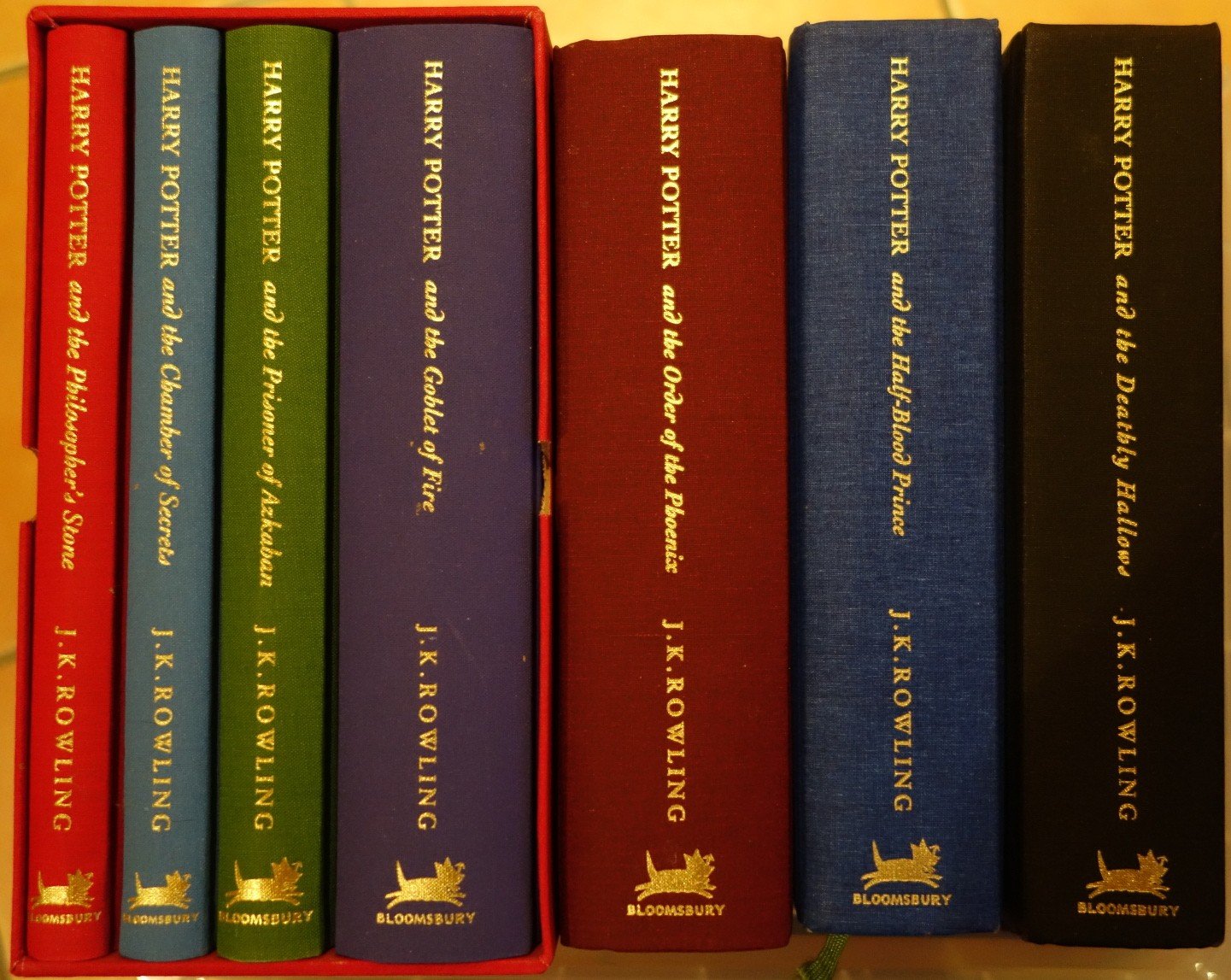 Harry Potter Deluxe Special Edition Alle 7 Bande Im Original Rowling Joanne K Buch Gebraucht Kaufen A029kr0i01zzn