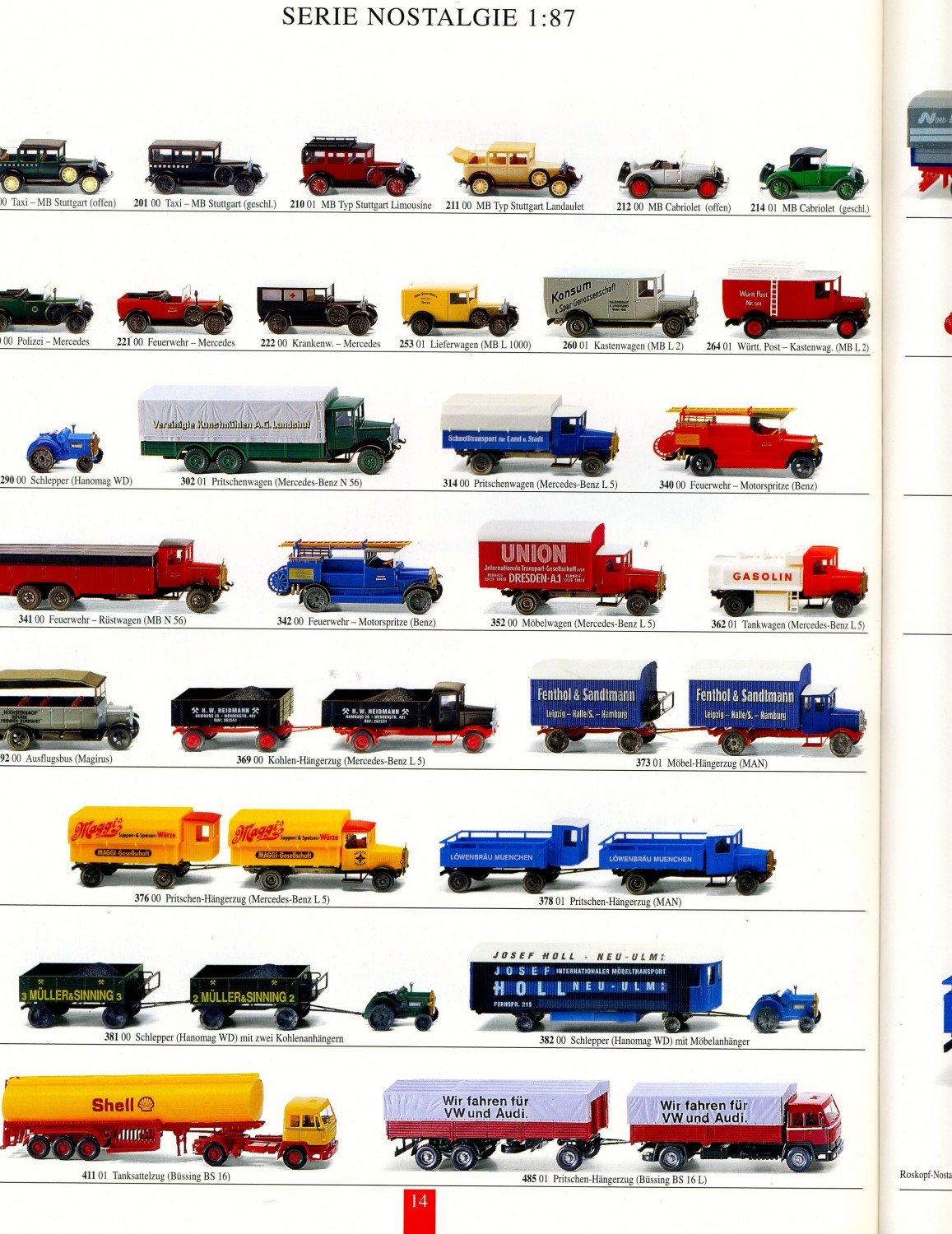 WIKING Katalog  2003  Verkehrsmodelle Modellautos Prospekt 