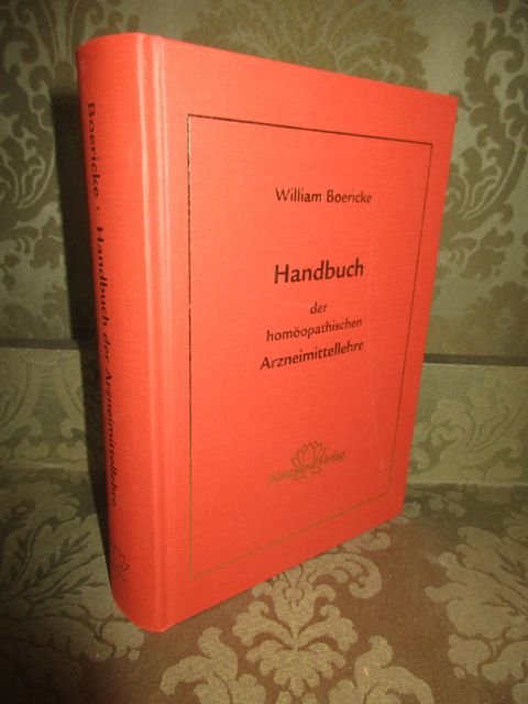 Handbuch Der Homoopathischen Arzneimittellehre Bucher Gebraucht Antiquarisch Neu Kaufen