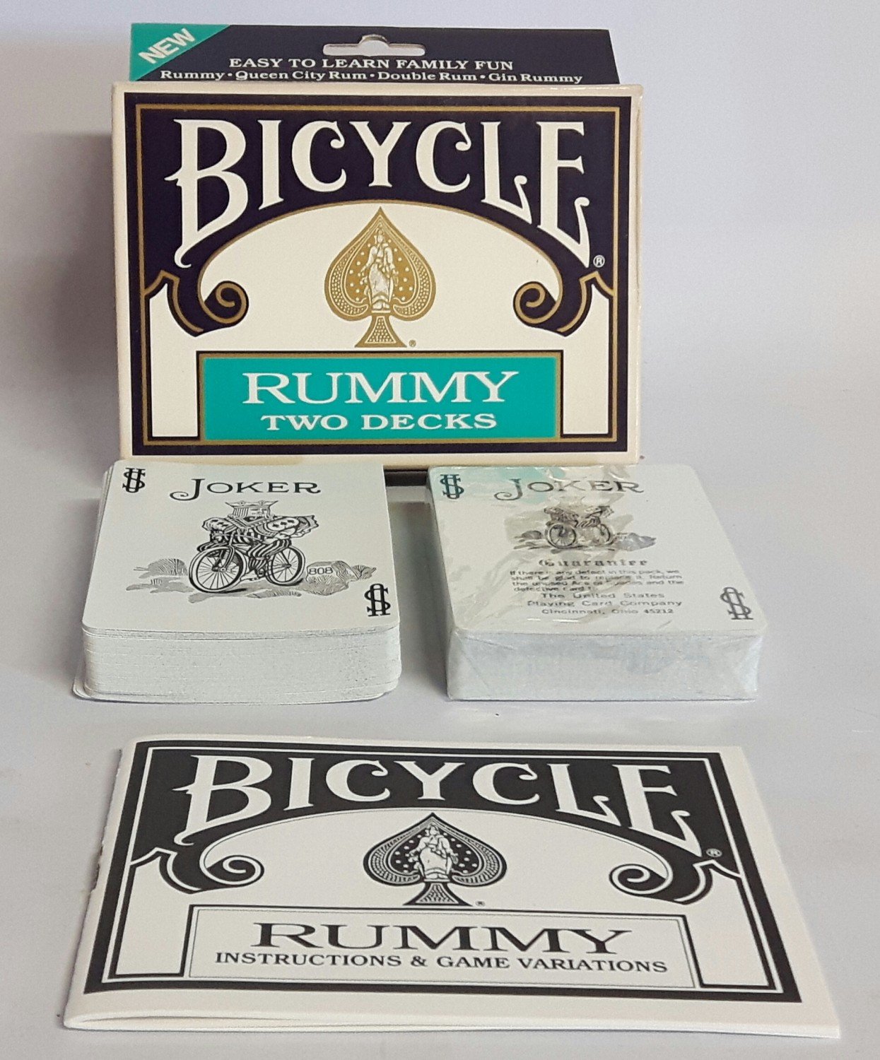 Bicycle Rummy Two Decks Spiel gebraucht kaufen A0015pT341ZZ0