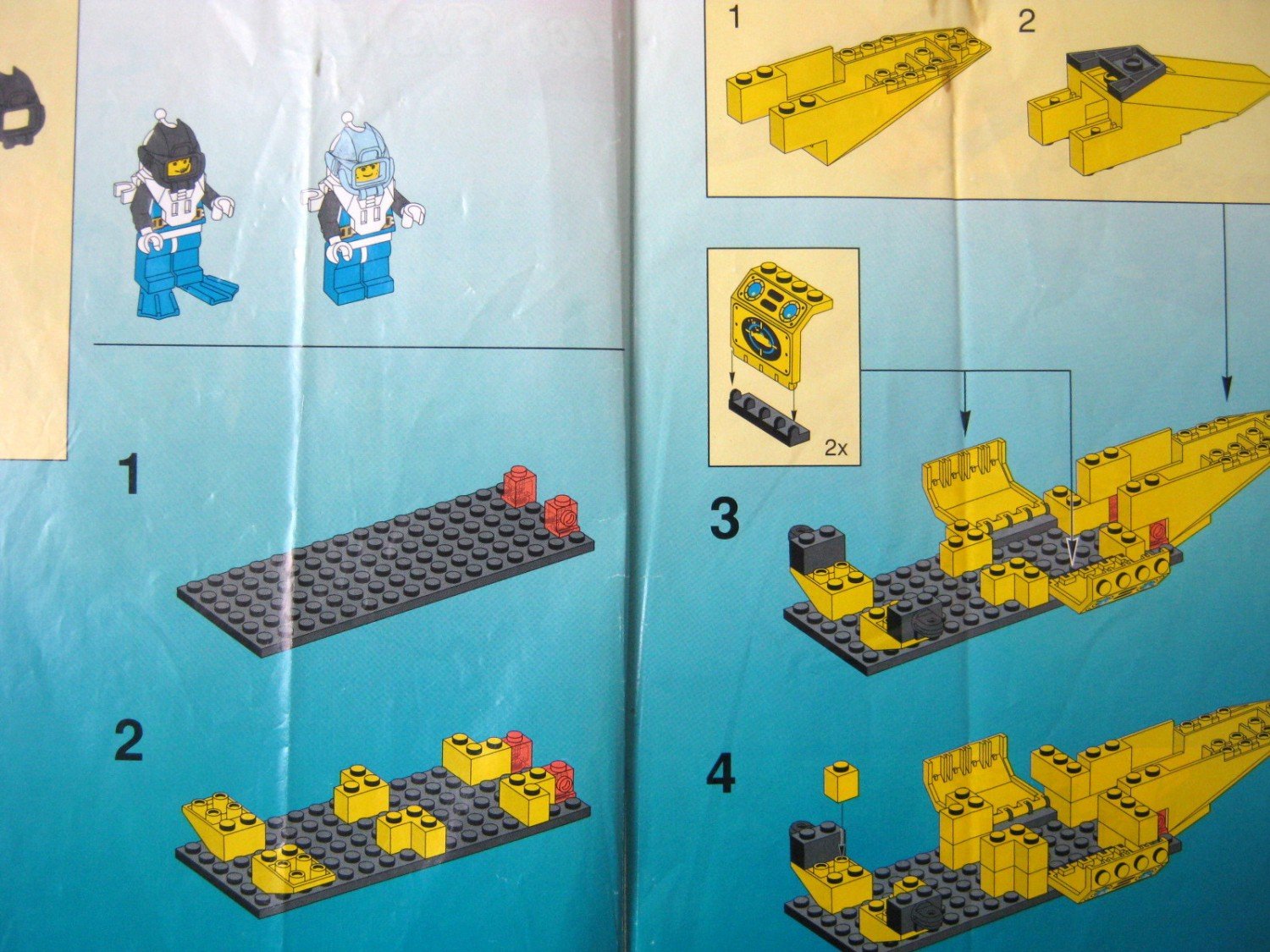 Lego Bauanleitung Bauplan 6175 Aquazone Crystal Explorer Buch Gebraucht Kaufen A02sppl701zz5