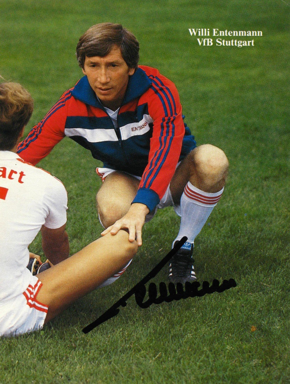 Willi Entenmann Autogrammkarte VfB Stuttgart 1984-85 Original A 193811