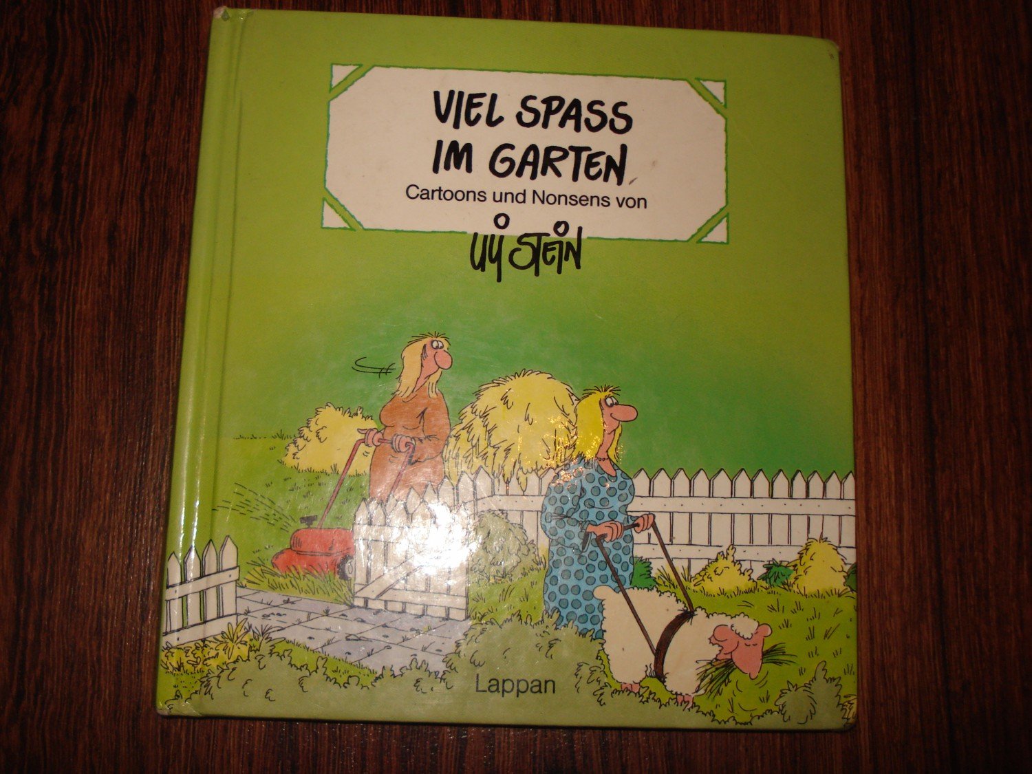 2 Cartoonbucher Von Uli Stein Viel Spass Im Garten Aufmachen