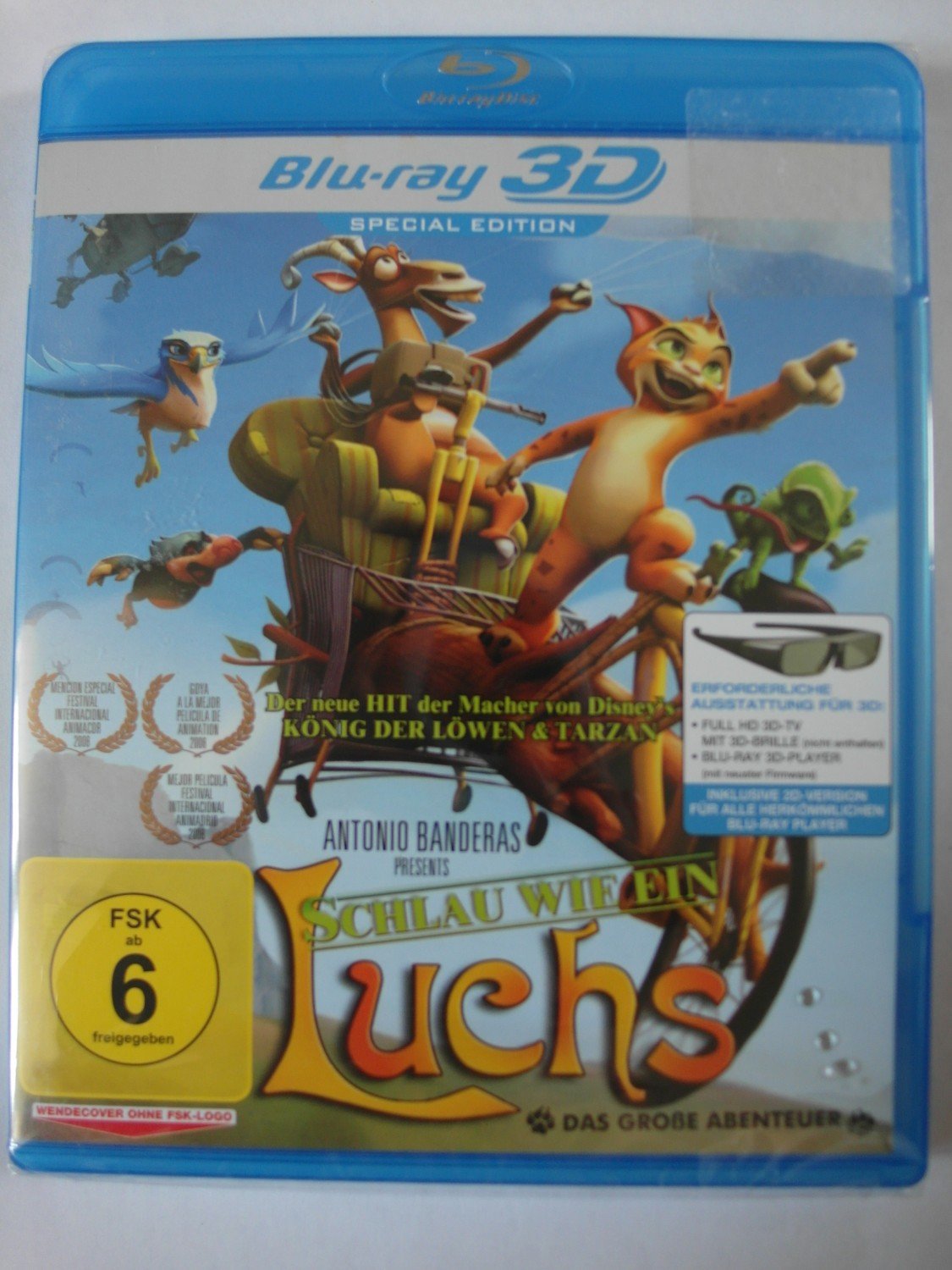 „Schlau wie ein Luchs 3D Eine