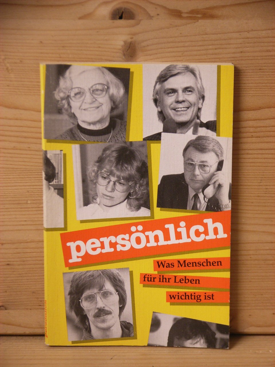 Persönlich" was menschen für ihr leben wichtig ist“ (prinz, angela; jakob)  – Buch gebraucht kaufen – A02gKo8J01ZZA