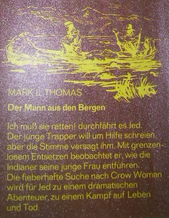 Der Mann Aus Den Bergen Mark L Thomas Buch Gebraucht Kaufen A02gtvwo01zzh