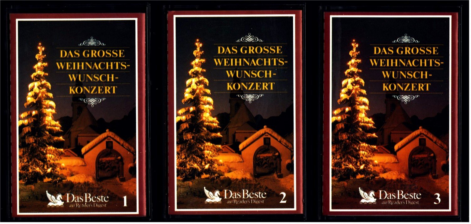 3 X Mc Das Grosse Weihnachtswunschkonzert Weihnachten Tontrager Neu Kaufen A02feiin21zzx