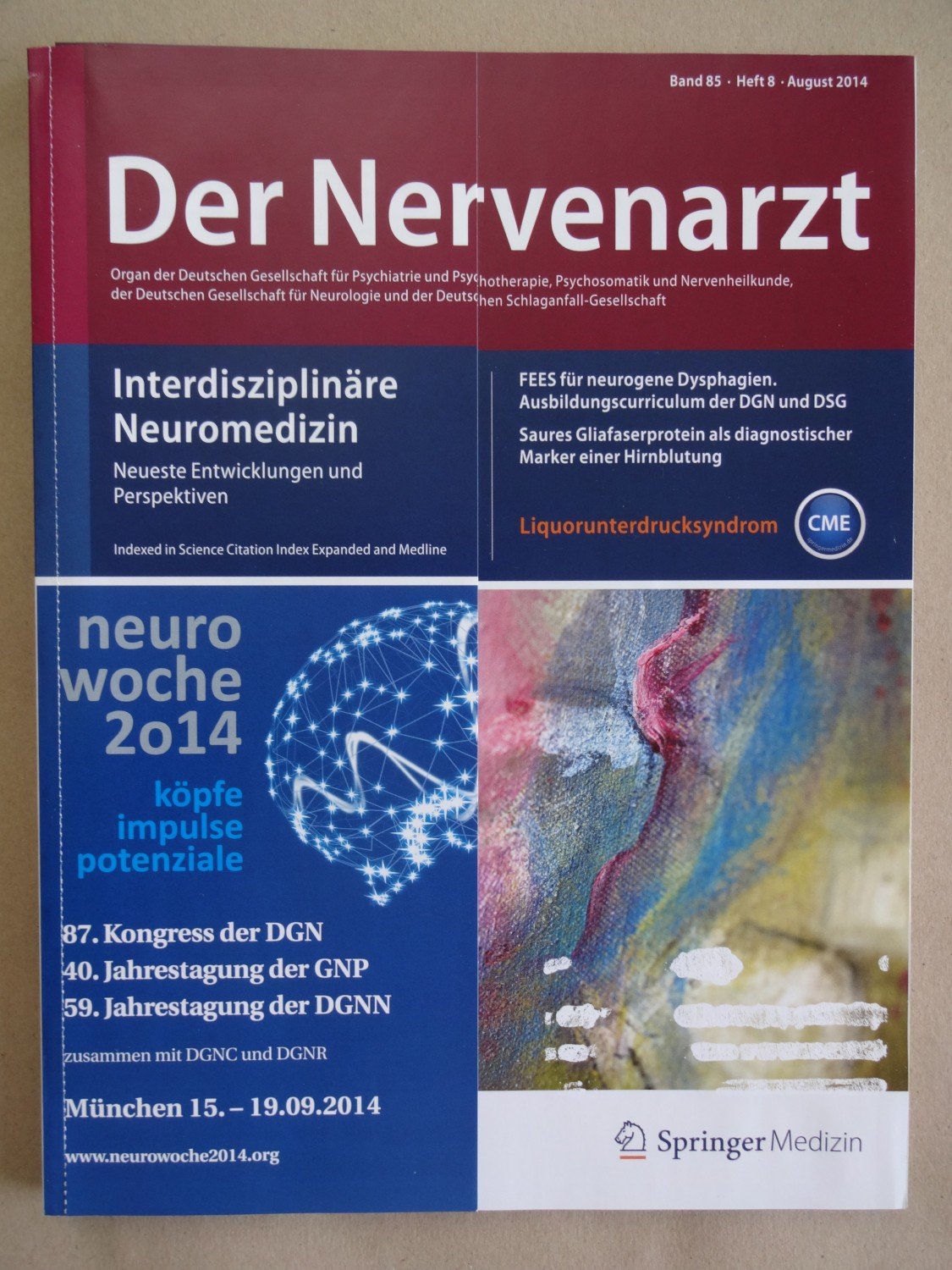 Der Nervenarzt 2014 Bucher Gebraucht Antiquarisch Neu Kaufen