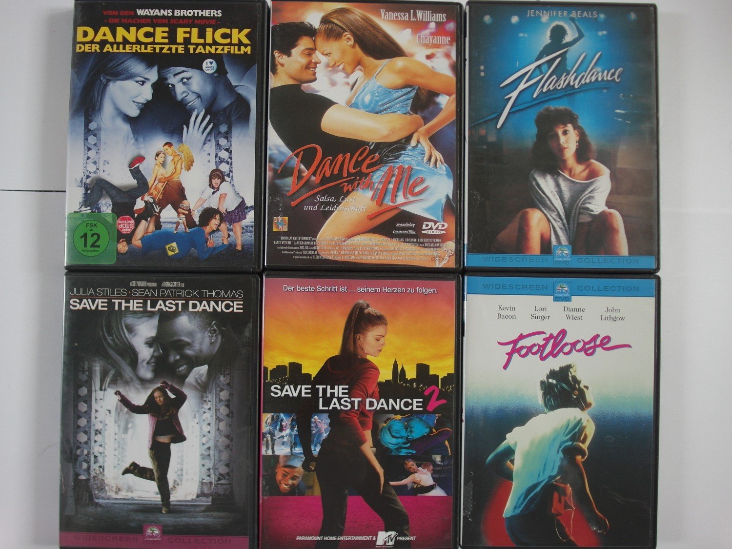 Tanzfilm Sammlung Tanz Romantik Paket Flashdance Damien Dante Wayans Film Gebraucht Kaufen A02gt3ka11zze