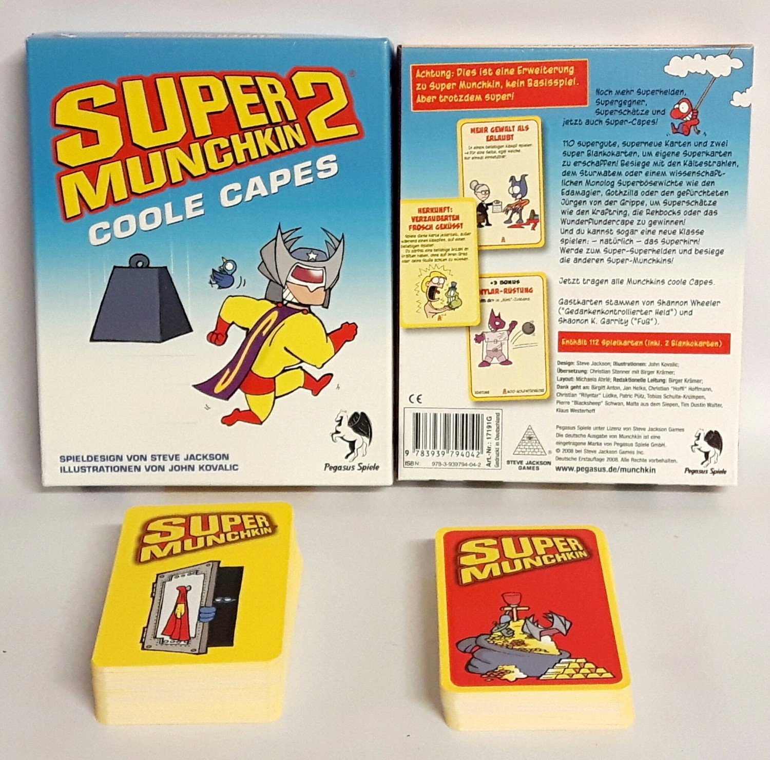 Super Munchkin 2: Coole Capes 2008 Pegasus Spiele 17191G - für ... Super Munchkin 2: Coole Capes 2008 Pegasus Spiele 17191G - für ...