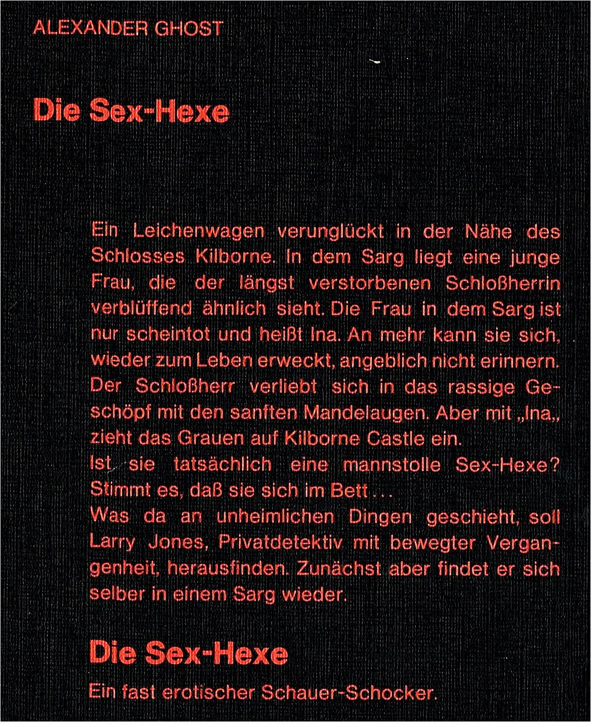 Mit hexe sex Old Women
