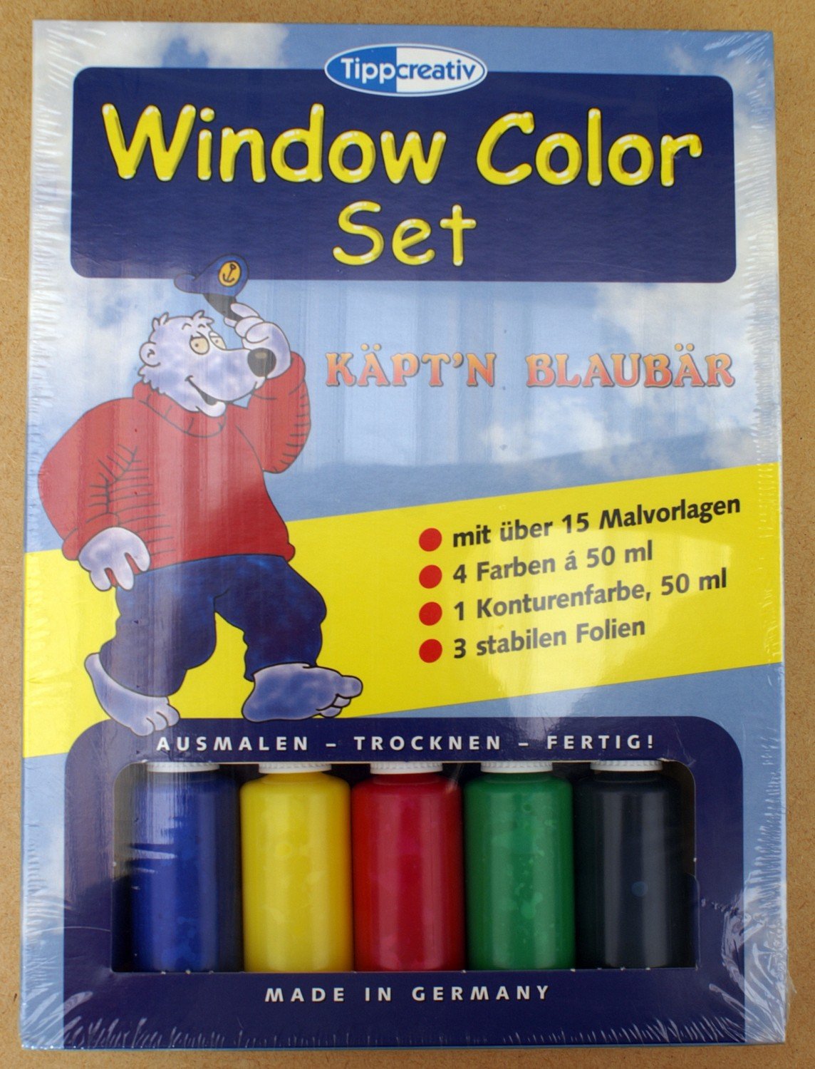 „Window Color Set - Käpt'n Blaubär “ – Spiel gebraucht kaufen