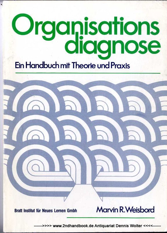 Organisationsdiagnose E Weisbord Marvin R Buch Gebraucht Kaufen A02ielrq01zzv