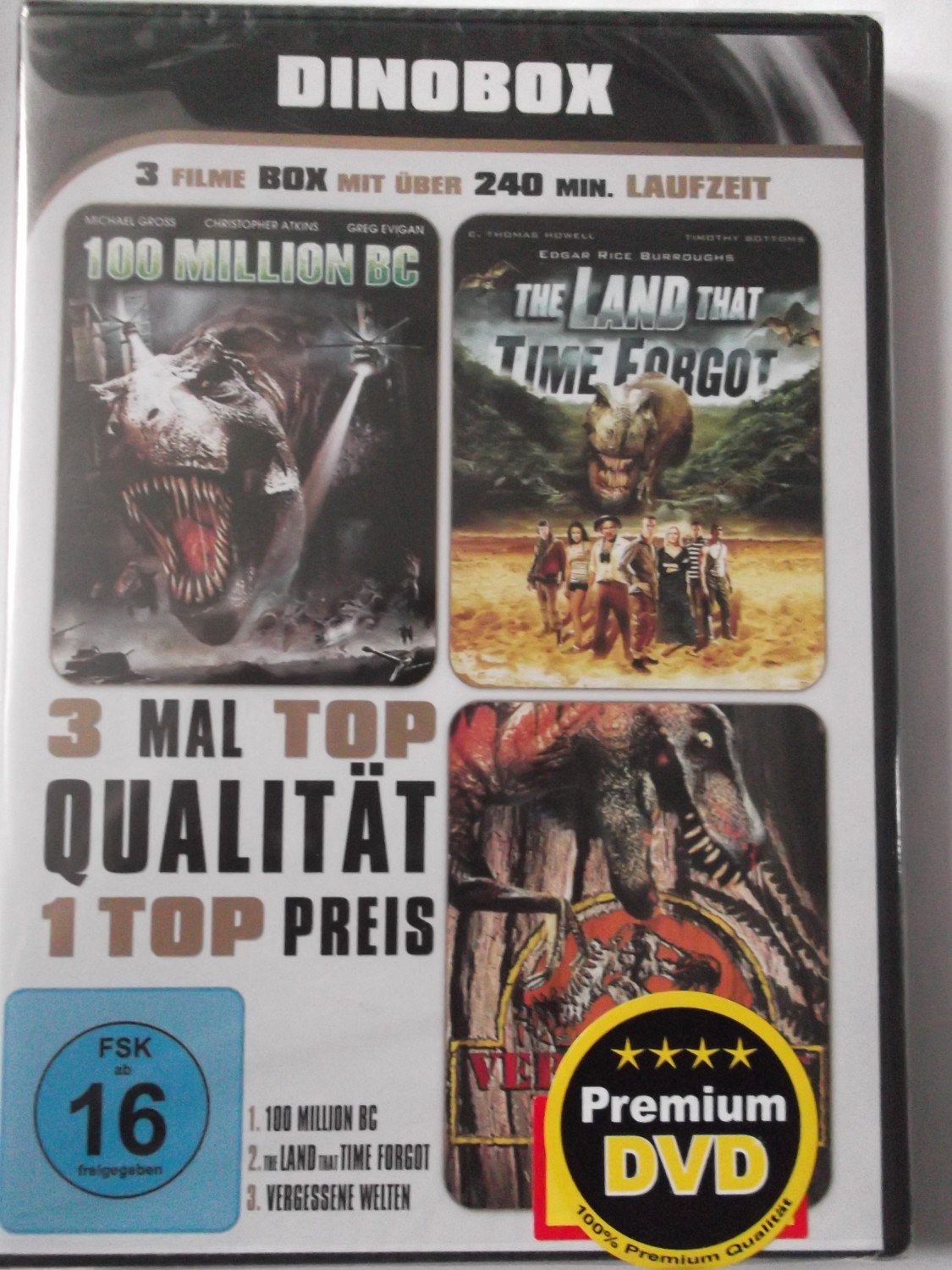 3 Filme Dinosaurier Box Sammlung 100 Million The Film Neu Kaufen A02wsdld11zzt