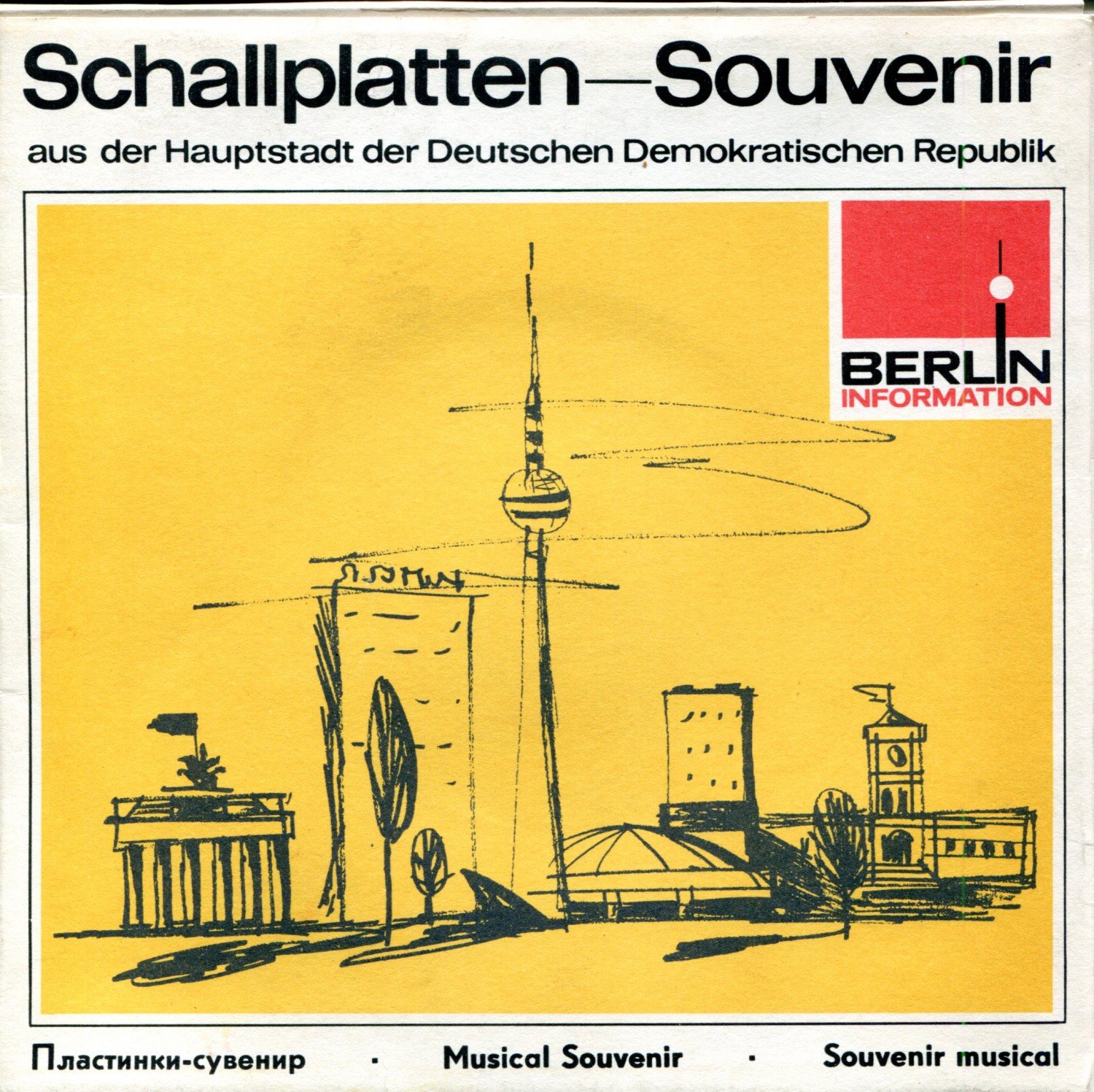 Schallplatten Souvenier Berlin  DDR 