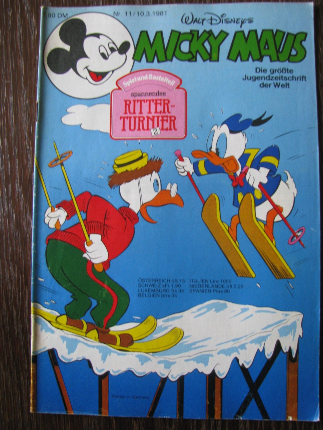 Micky Maus: Die Größte Jugendzeitschrift Der Welt - 1st Edition/1st  Printing, Walt Disney
