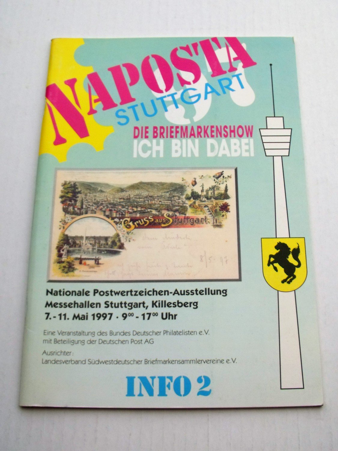 Naposta Stuttgart Nationale Postwertzeichen Ausstellung Stuttgart Bund Deutscher Philatelisten E Buch Gebraucht Kaufen A02jncce01zzr