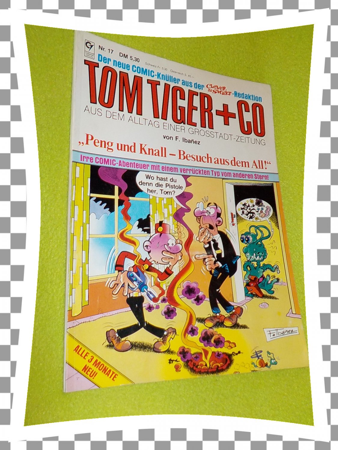 TOM TIGER + Co. Aus dem Alltag einer Grossstadt-Zeitung. Nr. 10. aus der  Clever…