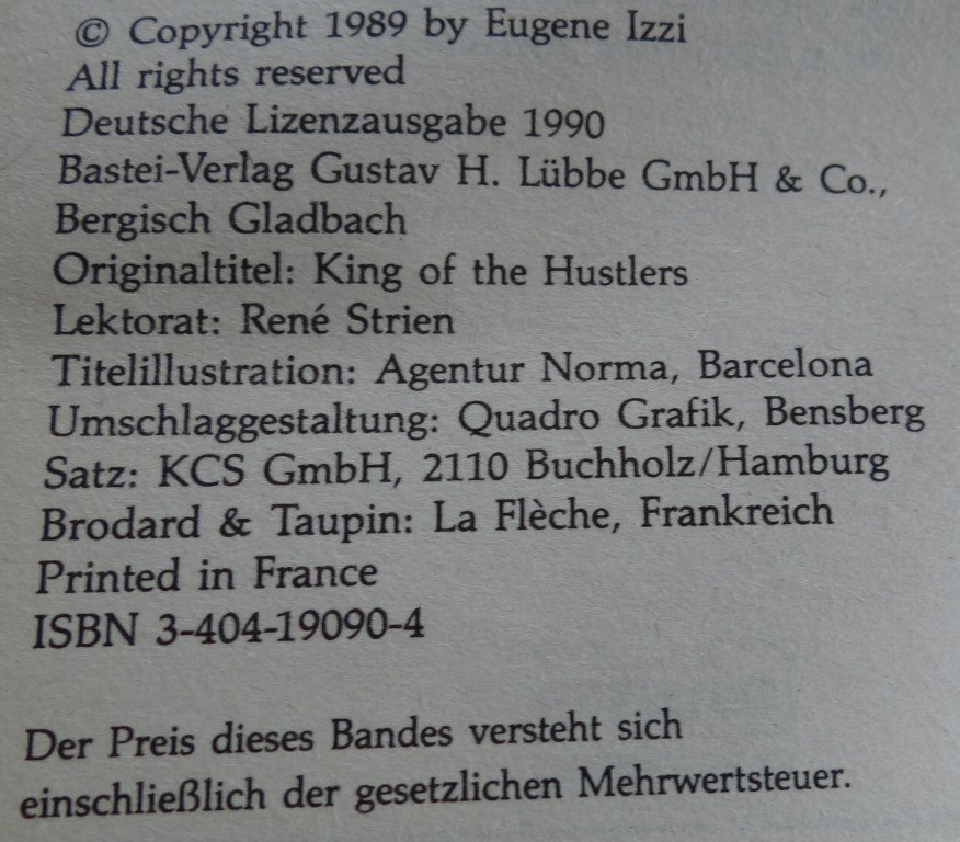 Unerbittlich Eugene Izzi Buch Erstausgabe Kaufen A02jxgev01zzy