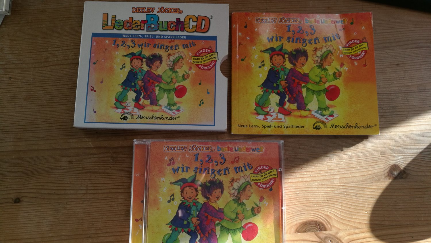 Liederbuchcd 1 2 3 Wir Singen Mit Neue Lern Spiel Und Detlev Jocker Und Menschenkinder Chor Buch Gebraucht Kaufen A02jzi1t01zzt