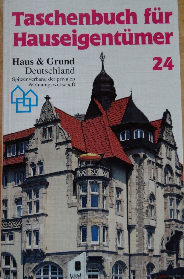 Taschenbuch Fur Hauseigentumer 24 Haus Grund Buch Gebraucht
