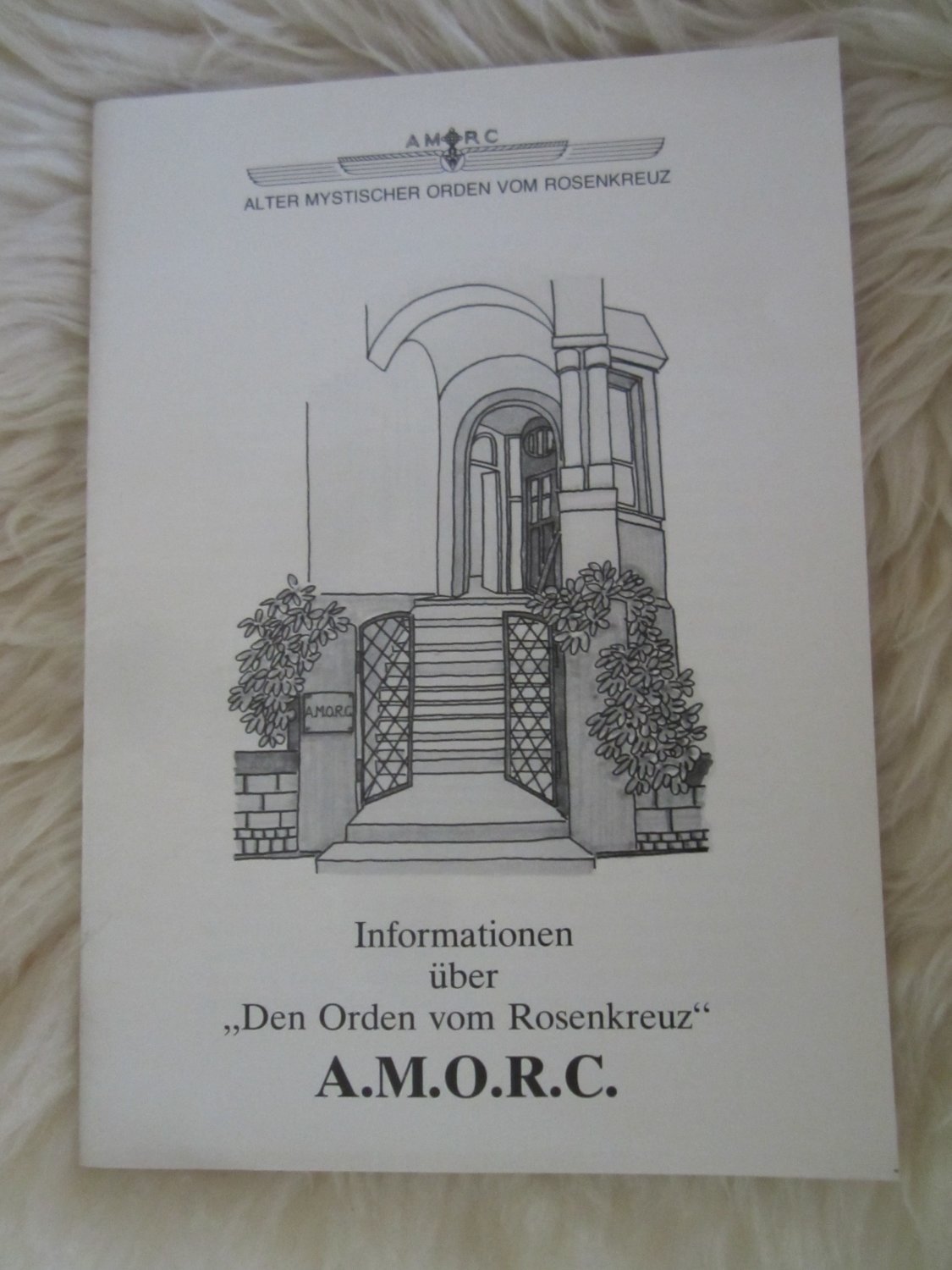 Informationen Uber Den Orden Vom Rosenkreuz Amorc Buch Antiquarisch Kaufen A02jixdd01zzl