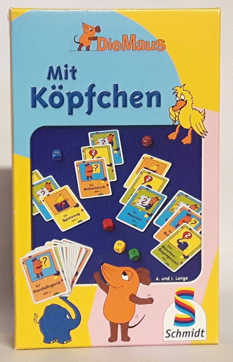Quiz Mit Köpfchen Schmidt-Spiele 51255 Mitbringspiel Die Maus 