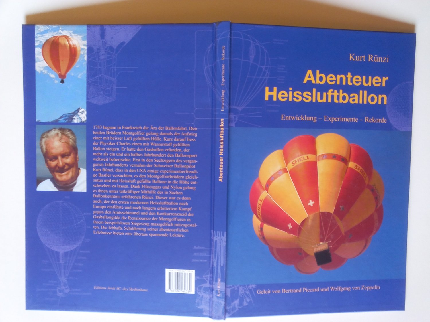 Abenteuer Heissluftballon.“ (Kurt Rünzi) – Buch Gebraucht Kaufen –  A02Kxhfo01Zzk